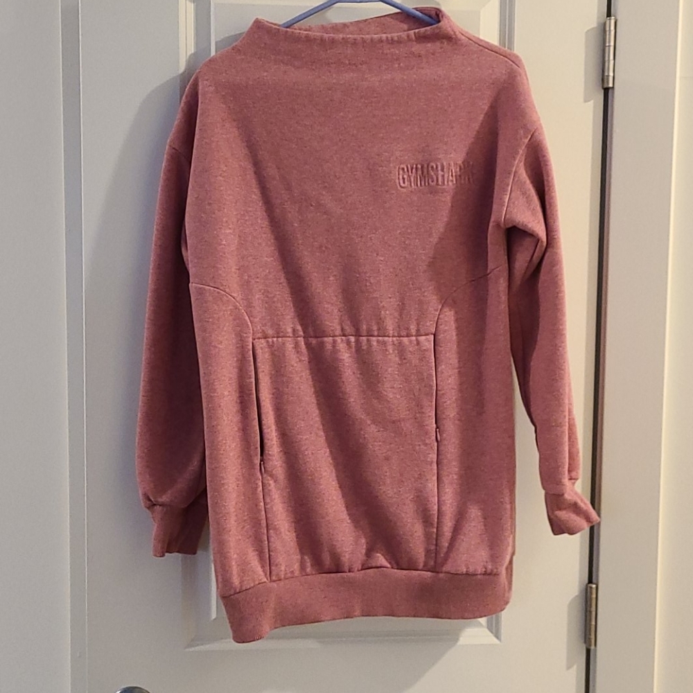 Worn once gymshark sweatshirt dress